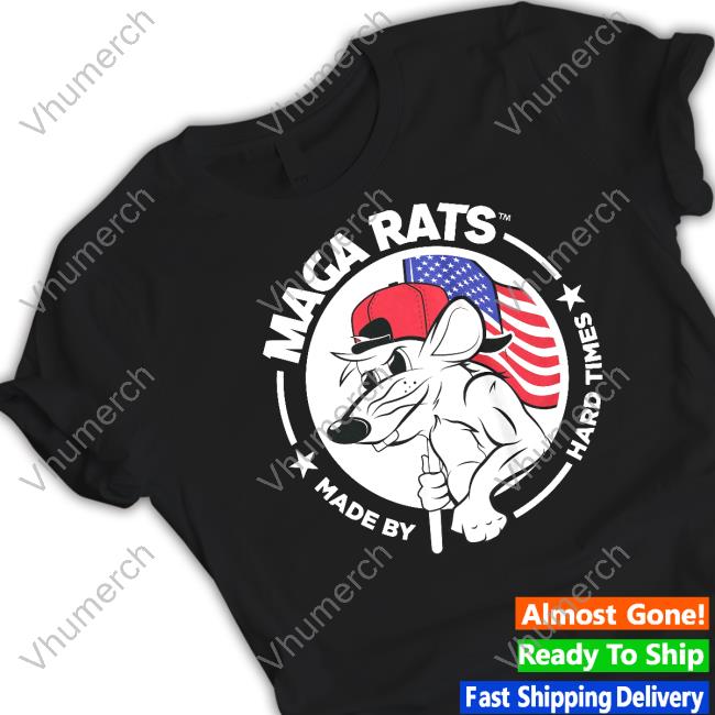 Wyattcatarina Maga Rats Made By Hard Times Logo Hooded Sweatshirt
