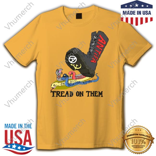 Themperor Kennedy Antifa Tread On Them Shirt