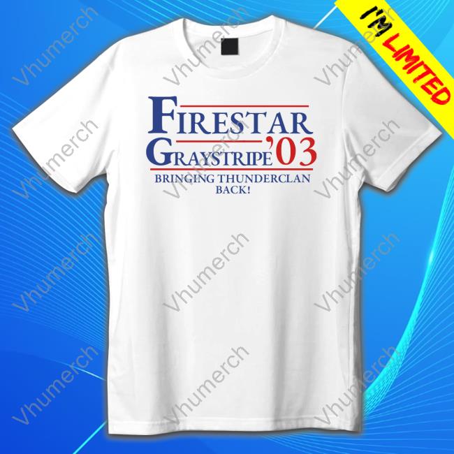 Firestar Graystripe '03 Bringing Thunderclan Back Long Sleeve T Shirt