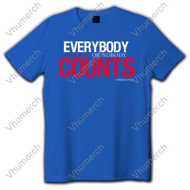 Marcatanas Everybody Counts Or Nobody Counts T Shirt