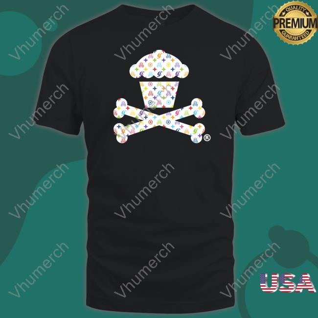 Colorful Chewy Crouton Crossbones Shirts Johnny Cupcakes Store