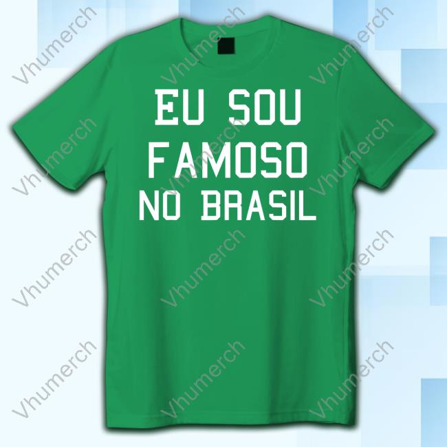 Vincent Martella Eu Sou Famoso No Brasil Camisa - I Am Famous In Brazil T Shirt