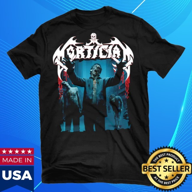 Trending Indiemerchstore Merch Mortician Darkest Day 2.0 T-Shirt, Hoodie, Tank Top, Sweater And Long Sleeve T-Shirt Official Indiemerchstore Merch Mortician Darkest Day 2.0 Zip Hoodie