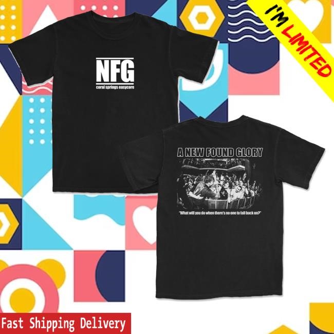 New Found Glory Official Store Merch 2022 Easycore Long Sleeve T Shirt Black