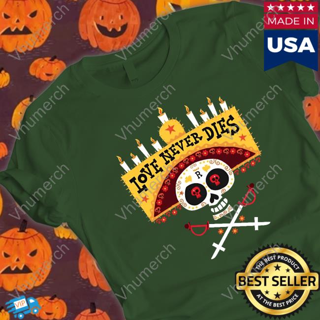 Jorge R. Gutierrez Skull Love Never Dies Shirt