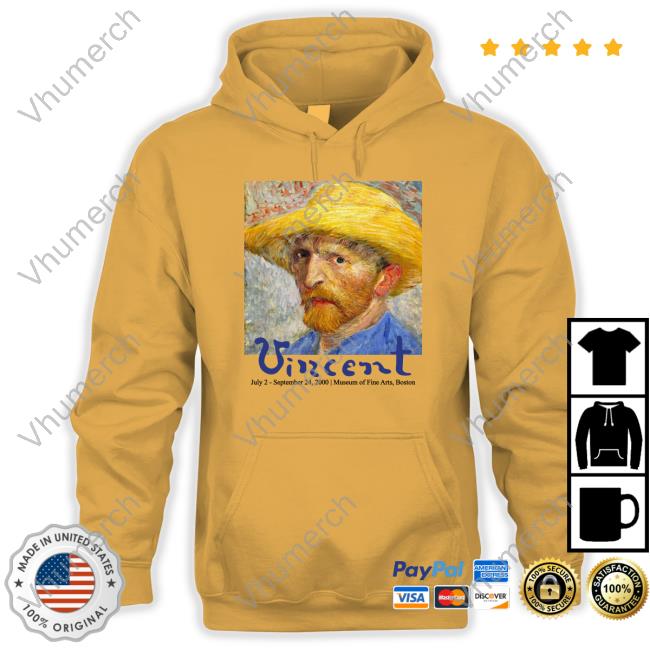 Vincent Van Gogh July 2 September 24 2000 Museum Of Fine Arts Boston Hoodie