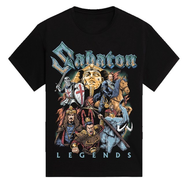 Vault Of Legends Blue Hooded Sweatshirt Sabaton Store Merch Vault Of Legends Blue Hooded Sweatshirt