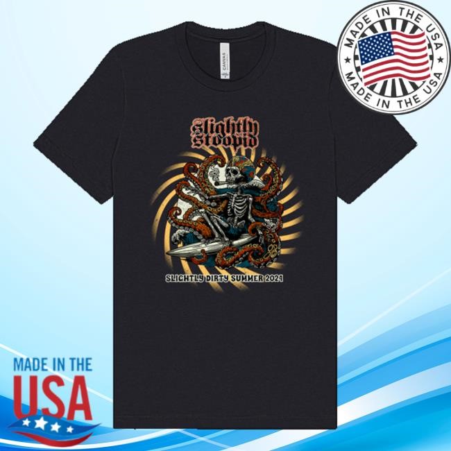 Slightly Stoopid Merch Octo 2024 Tour Tee Shirt
