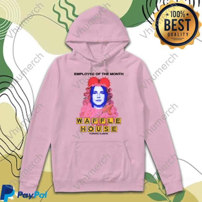 Buggirl200 Merch Lana Del Waitress Long Sleeve T Shirt Employee Of The Month Waffle House T Shirt Buggirl200 Merch
