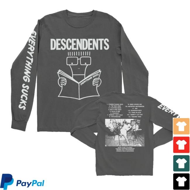 Descendents Store Merch Everything Sucks 25Th Anniversary T Shirts