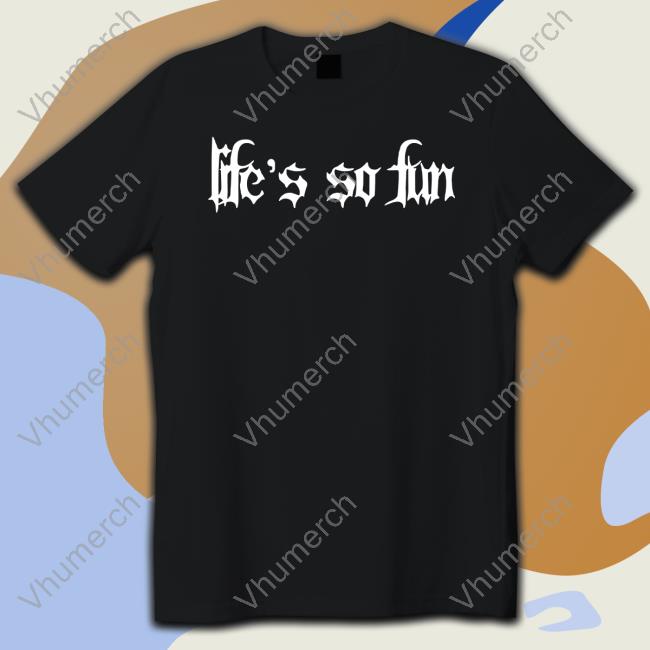 Whereismuna Merch Life's So Fun Sweatshirt