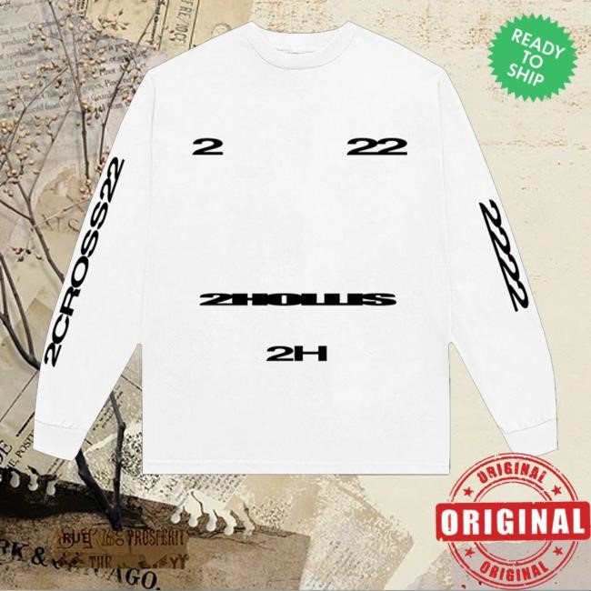 Official 2Hollis 2H White Tee Shirt