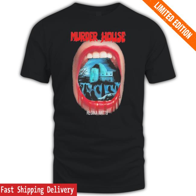 Murder House Regina Watts Book Cover Shirt