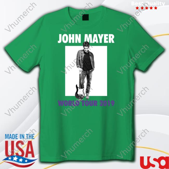 Travis Kelce John Mayer World Tour 2019 Tee