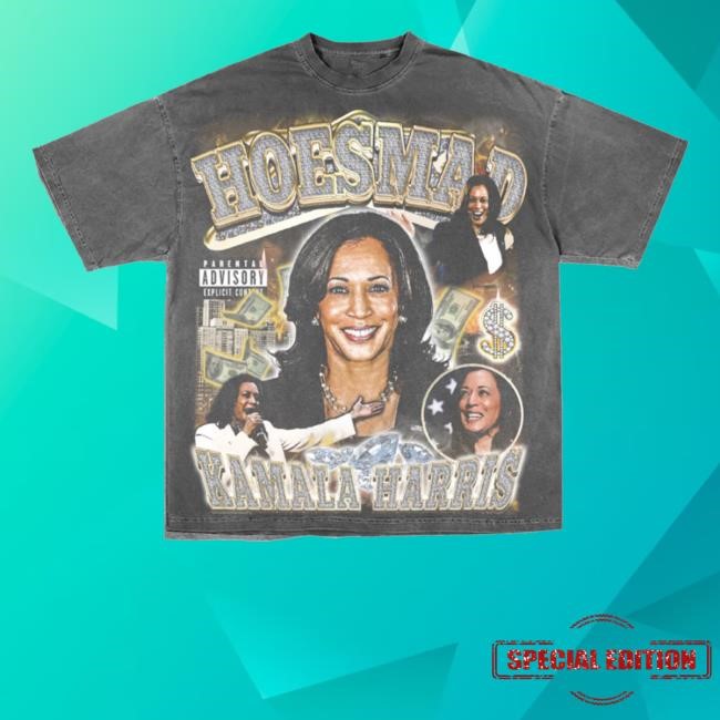 Hoesmad Kamala Harris 2024 Rap Tee