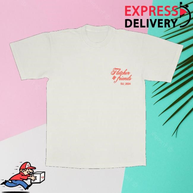 Official Findingfletcher Store Ivory 2024 Fletcher & Friends Crewneck Sweatshirt Finding Fletcher Merch