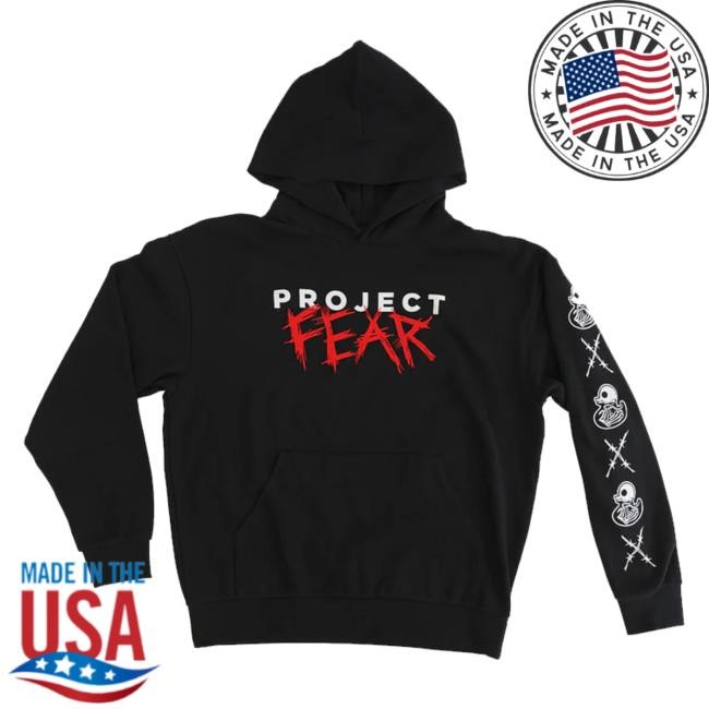 Feargear Store Merch Project Fear Black Long Sleeve Shirt