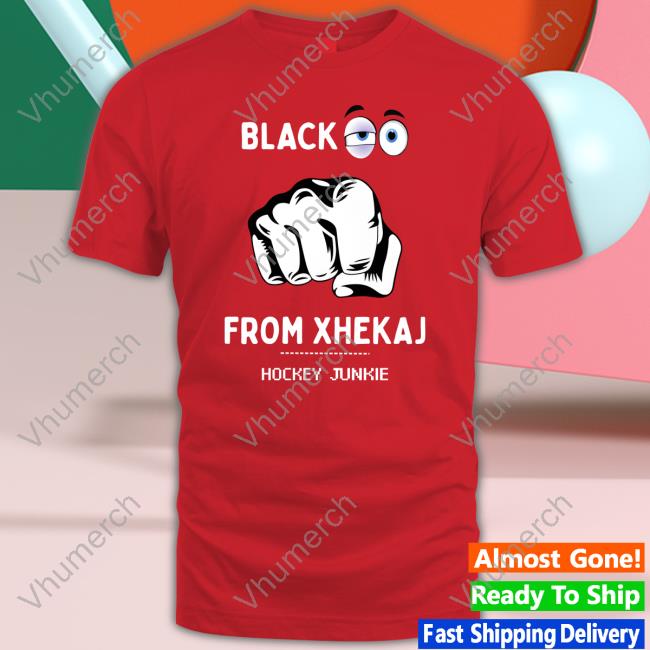 Streamlabs Merch Black Eye From Xhekaj Hockey Junkie Shirts