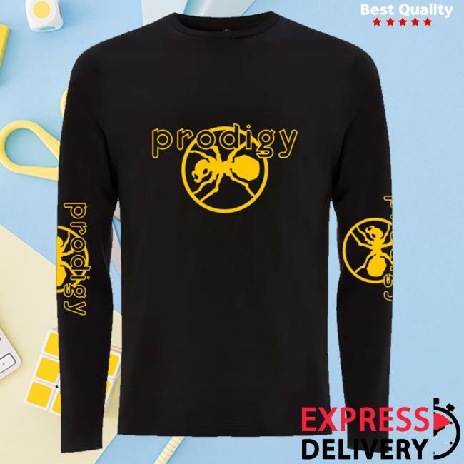 Theprodigy Merch The Prodigy Logo Longsleeve Hoodie