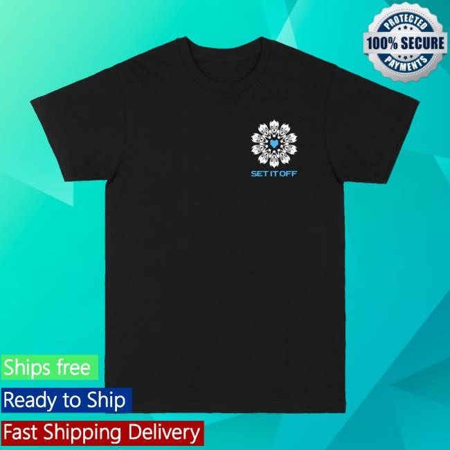 Set It Off Band Store Duality 10 Year Anniversary Skeleton T-Shirt