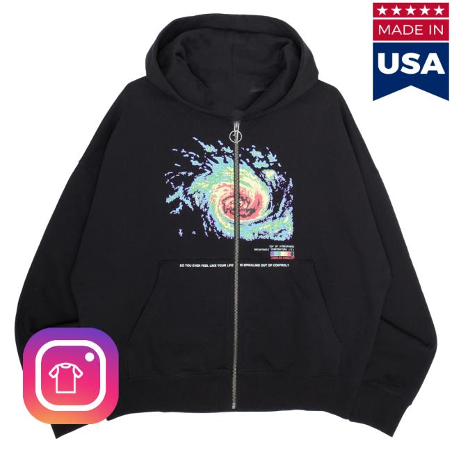 Official Moda3 Jungles Spiralling Full Zip Hoody