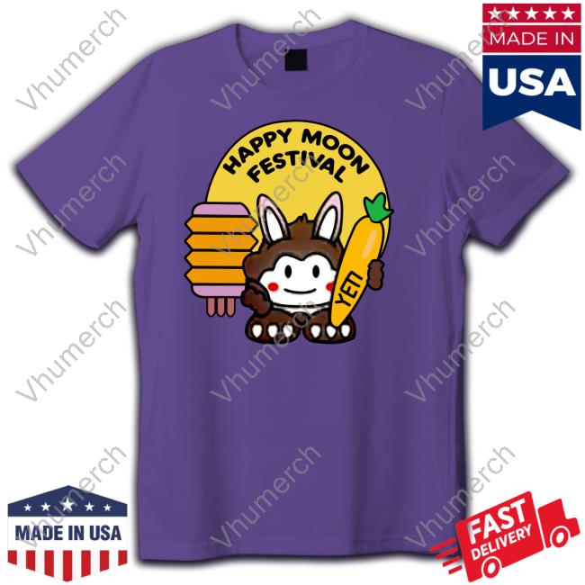 Red Happy Moon Festival Sweatshirt