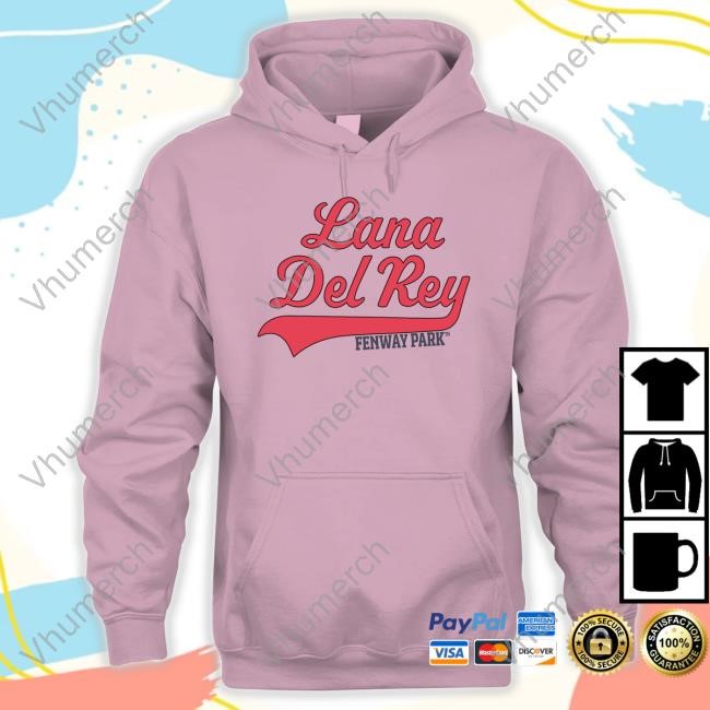 Official Ldr Crave Lana Del Red Fenway Park Tee