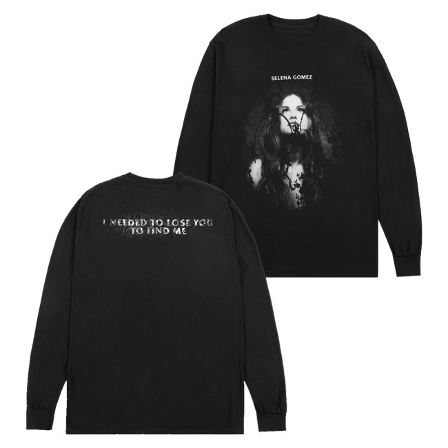 Trending Selena Gomez Merch Lose You To Love Me Zip Hoodie In Black Trending Selena Gomez Merch Lose You To Love Me Tee Shirt In Black
