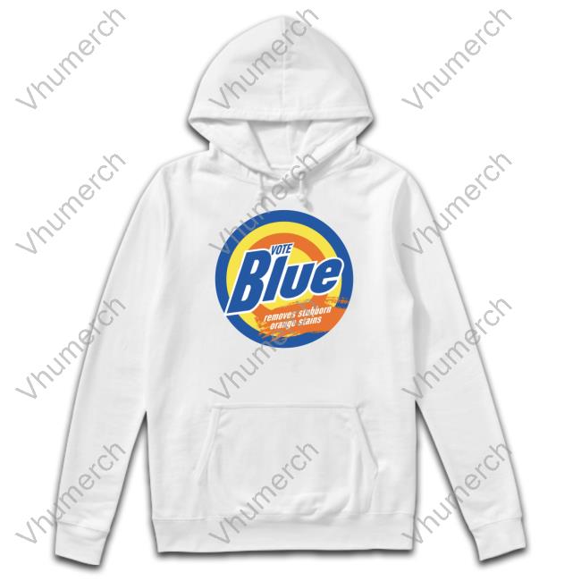 Jack Hopkins Vote Blue Removes Stubborn Orange Stains Tees