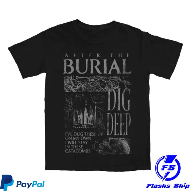 Original Sumerian Records Merch Store After The Burial - "Dig Deep Anniversary" Black Sweater Sumerianrecords Shop