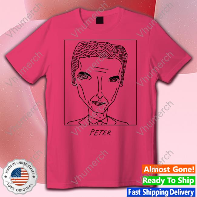 Badlydrawncelebsshop Peter Capaldi T-Shirt
