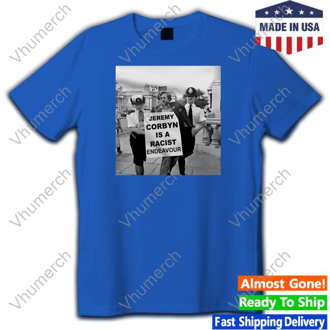 Rachel Riley Wearing Jeremy Corbyn Is A Racist Endeavour New Shirt Helen The Zen