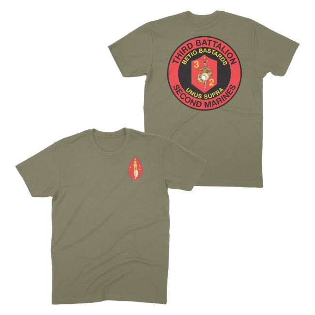 Goons Up Merch 3D Battalion 2D Marines Long Sleeve T Shirt