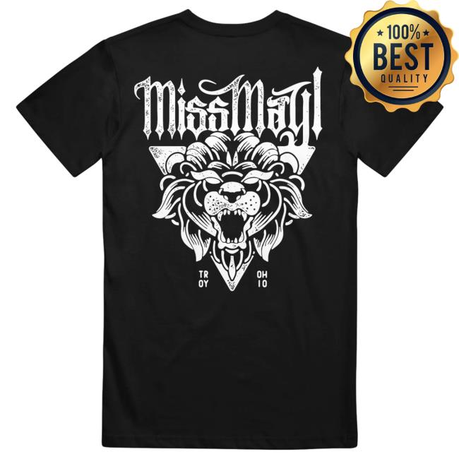 Official Merch Now Now Miss May I Branded Black Shirt New MerchNow