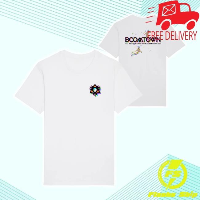 Original Connected Citizen White Hoodie Sweatshirt Boomtown Fair Shop Merch Store
