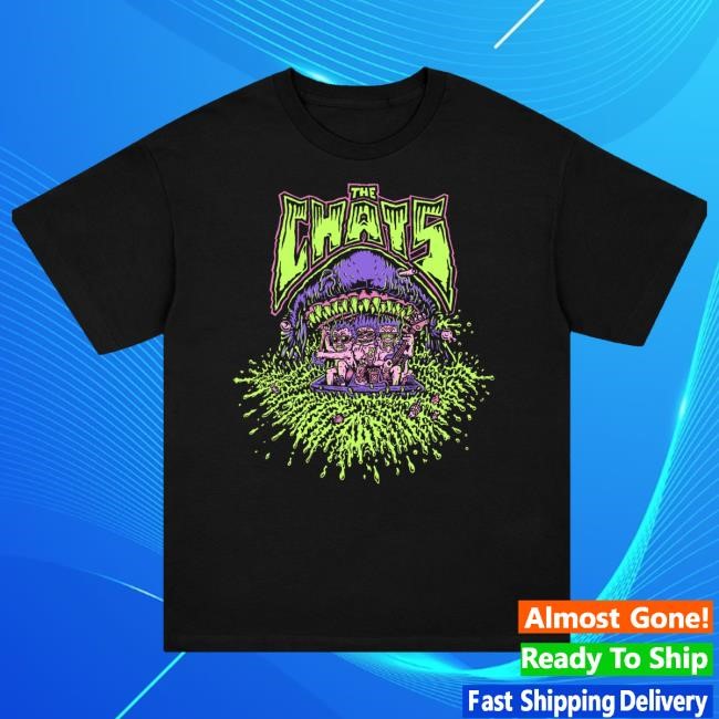 The Chats Merch Store Shark Attack T-Shirt (Black) Sweatshirt