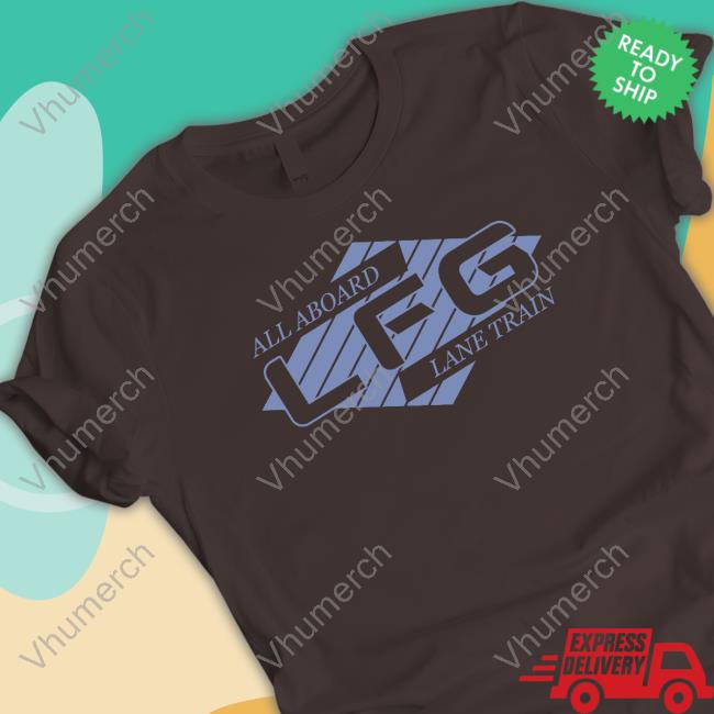 Mintzy Barstool All Aboard Lfg Lane Train Tee Shirt