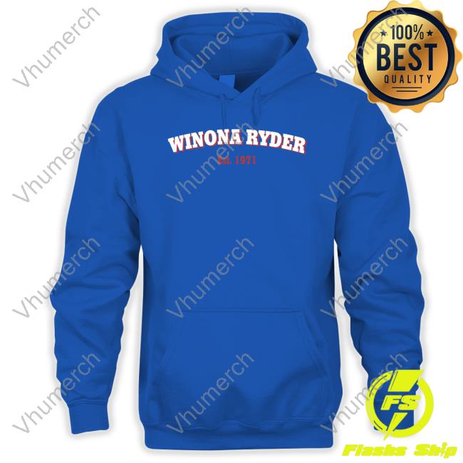 Miscenscene Merch Winona Ryder Est 1971 New Shirt