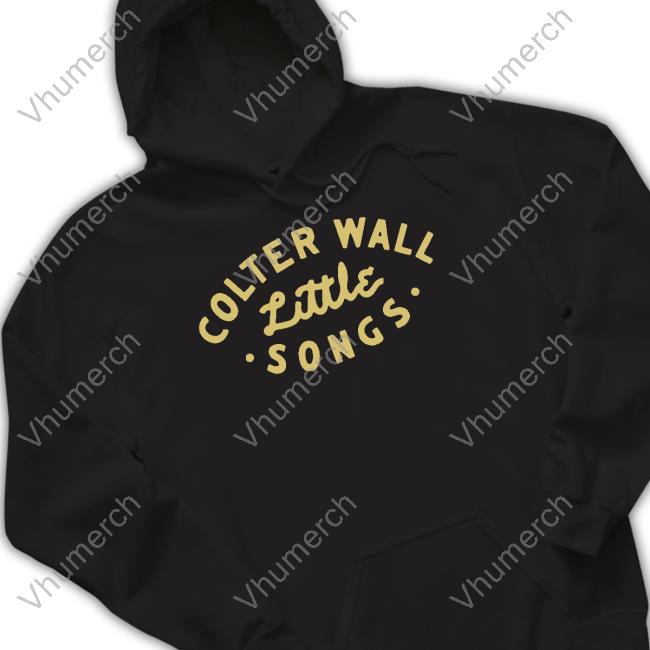Official Colter Wall Merch Little Songs T Shirt