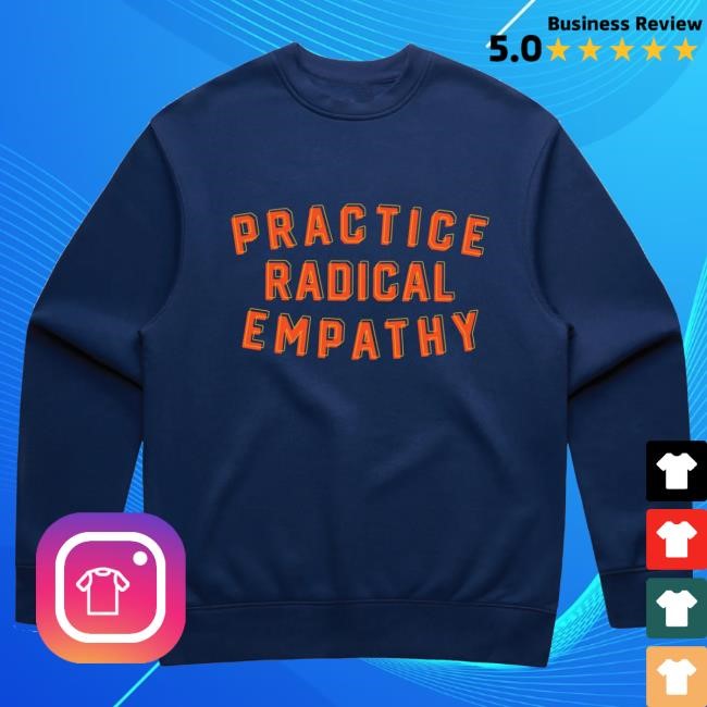 Official The Bitter Southerner General Store Practice Radical Empathy Crewneck Sweatshirt