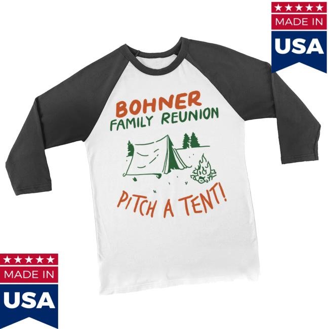 Nerd Riot Merch Bohner Family Reunion Raglan Hoodie