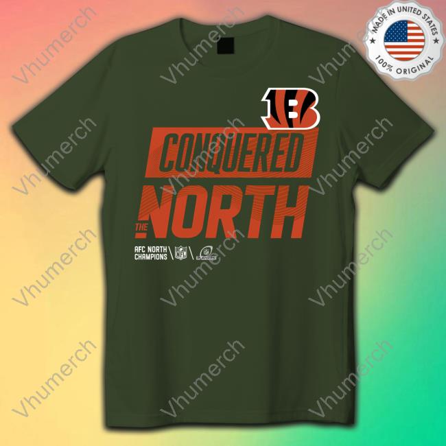 Conquered The North Afc North Champions Bengals Shirts