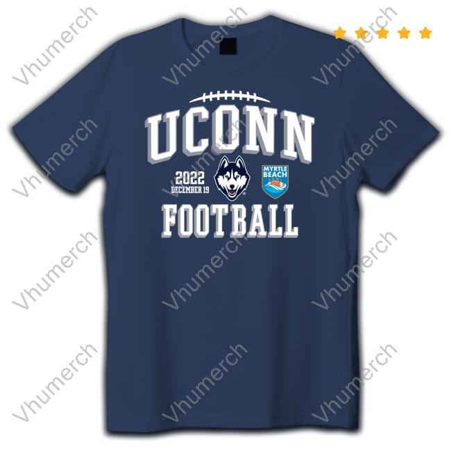 Uconn Huskies 2022 Myrtle Beach Bowl Single Team Shirts