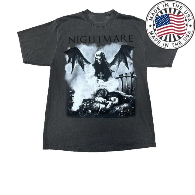 A7xworld Merch Nightmare Garment Dye Tee