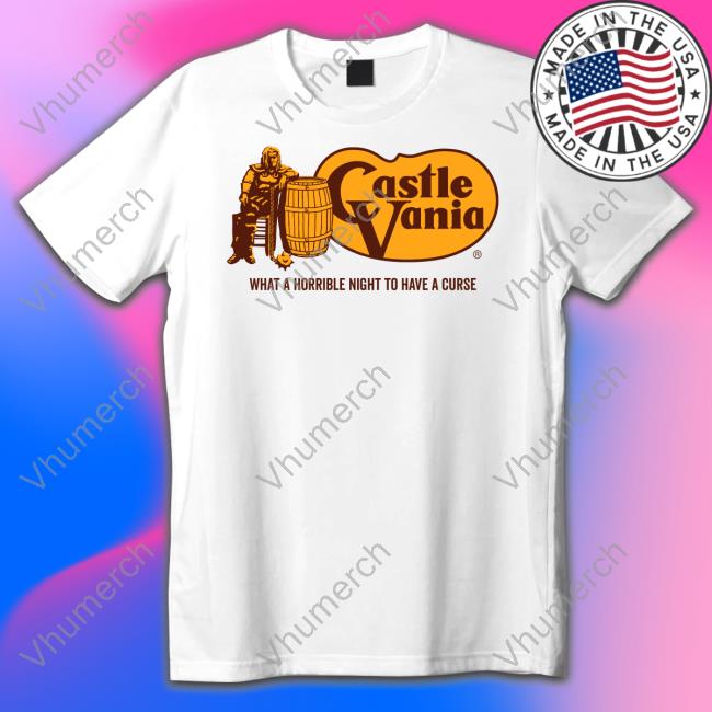 Castle Vania What A Horrible Night To Have A Curse Tee Shirt