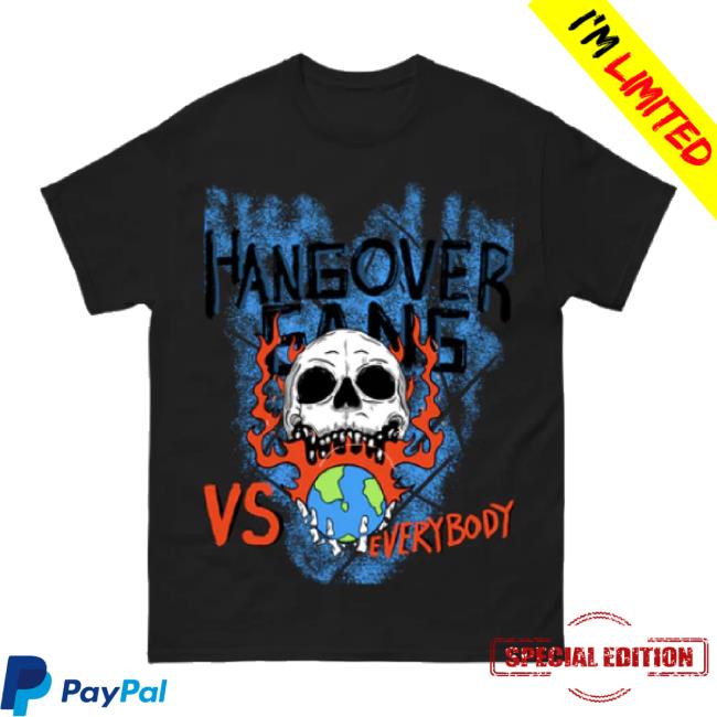 Trending Hang Over Gang Official Merch Store "Hog Vs Everybody" Shirt Hangovergangofficial Shop