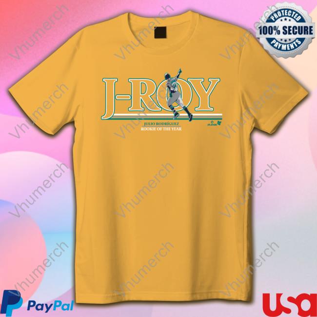Seattle Mariners J Roy Julio Rodriguez Rookie Of The Year T Shirt