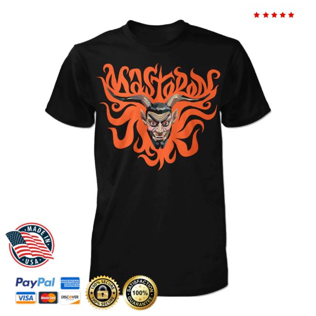 Original Mastodon Rocks Merch Store Devil Tour Tee Mastodonrocks Shop