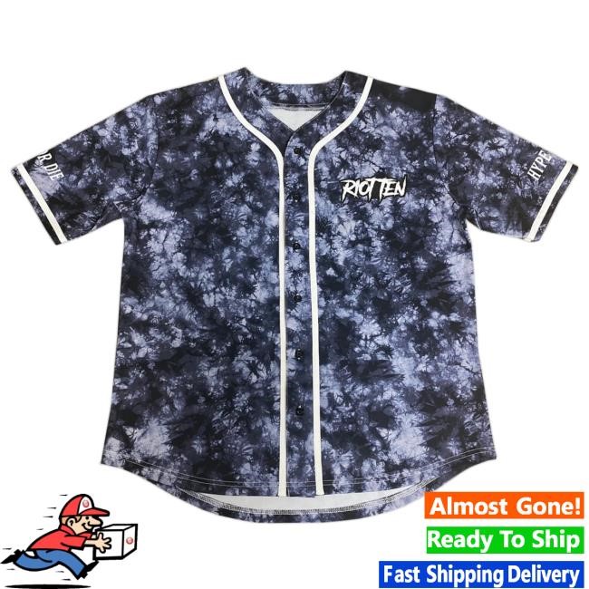 Kt8 Merch Riot Ten - Rail Breaker - Tie Dye Jersey shirt