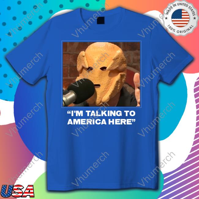 Hoodie I'm Talking To America Here